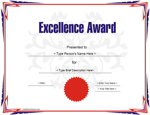 Certificate-template-print-Certificate-Template-for-Excellece