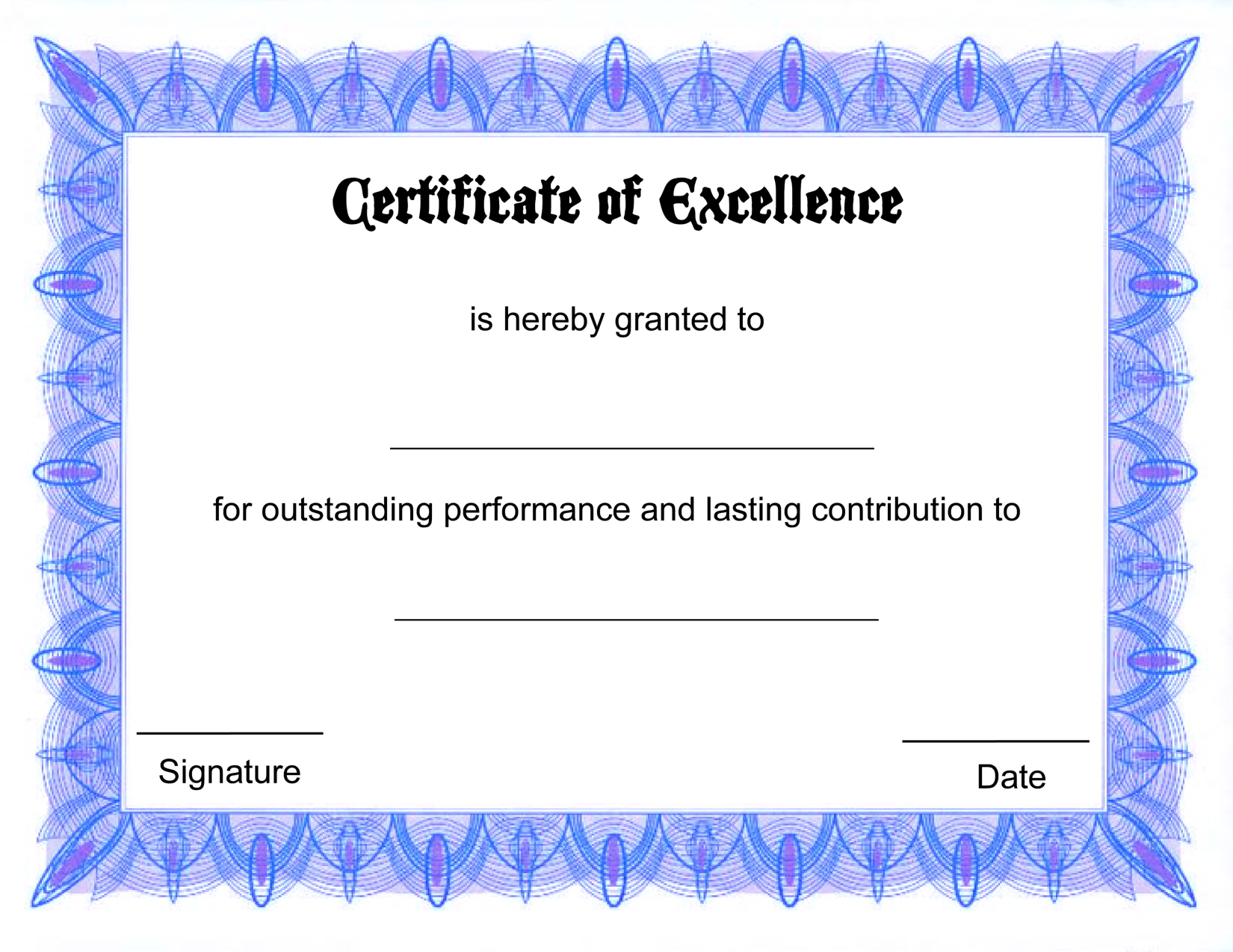 certificate-template-free-paper-printable-Printable Certificate Template