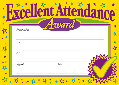 excellence-perfect-attendance-award-certificate
