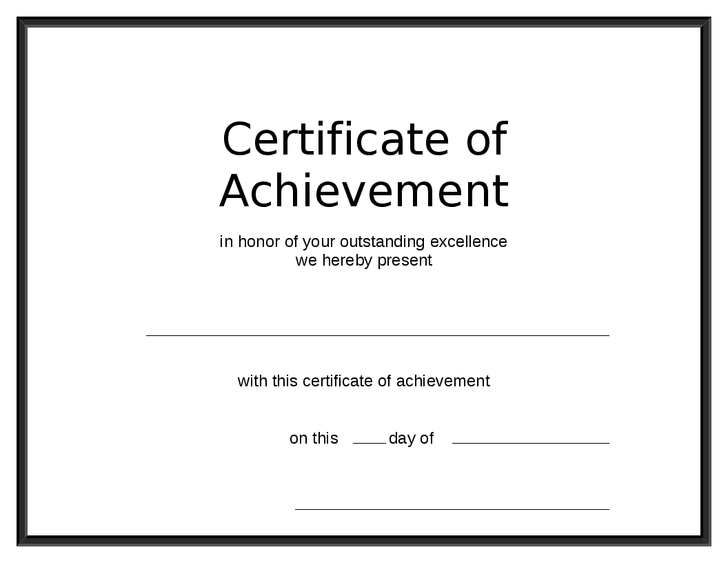 samples-Printable Certificates of Completion Templates