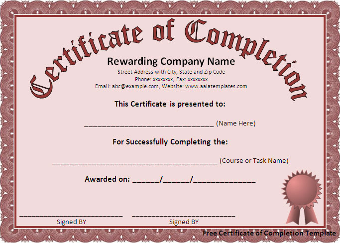 Free-Certificates-certificate-of-completion