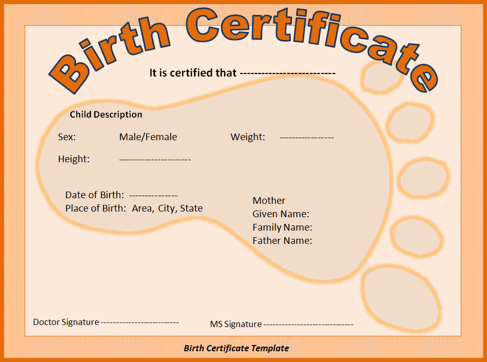 free-birth-new-Certificate-Template