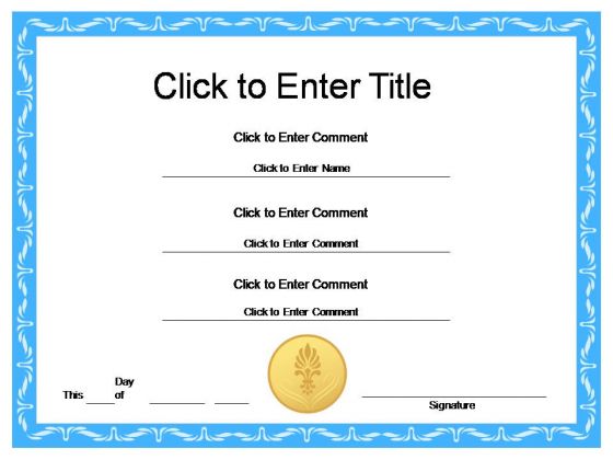 free-premium-New Award Certificates template