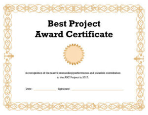 Best-Project-Award-Certificate-template-pdf