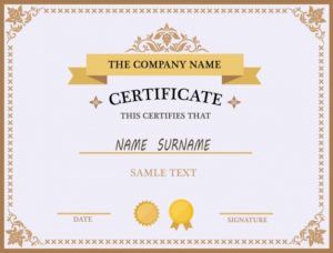 certificate-template-design-template-Blank-red-medical-Certificate