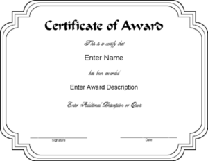 Black-and-White-printable-Certificate-blank