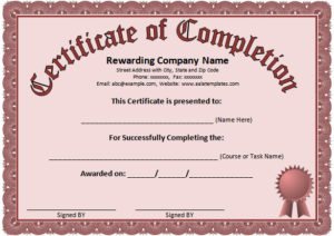 certificate-design-format-certificate-of-completion-word-template-word ...