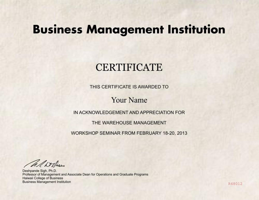 Business Management Diplomas | Certificate Templates
