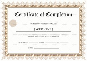 Bachelor Degree Completion Certificate Template; Bachelor Degree ...